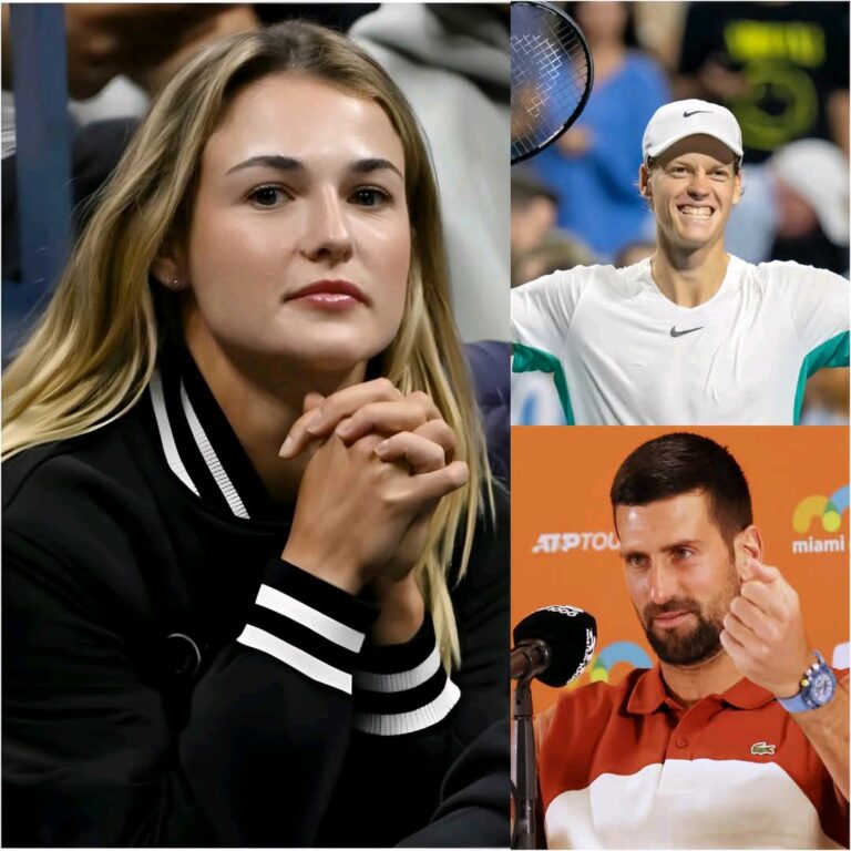 Tennis Controversy: Jannik Sinner’s Girlfriend Clashes with Novak Djokovic Over Doping Allegations