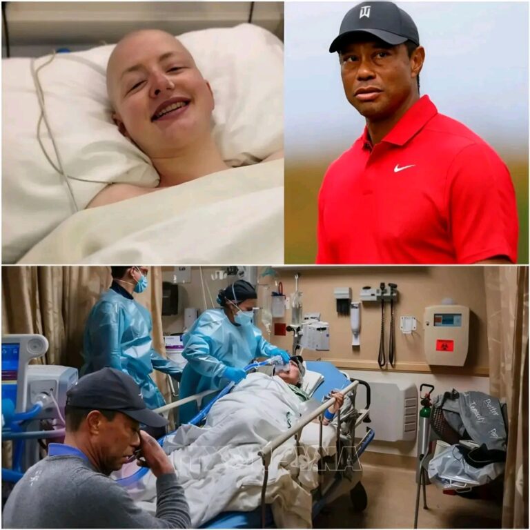 “Dying Fan Says Final Goodbye, Then Tiger Woods Shows Up… His Reaction Will Make You Cry!”